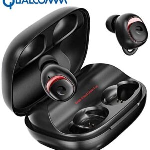 Bluetooth Earbuds Wireless Earbuds Bluetooth Earphones Wireless Headphones, OFUSHO Bluetooth 5.0 Deep Bass 152H Playtime IPX7 Waterproof TWS Stereo in-Ear Headphones with Charging Case, CVC8.0 Apt-X
