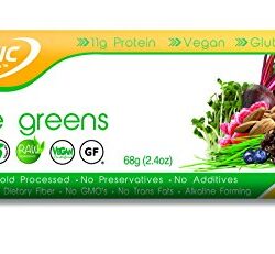 Organic Food Bar – Active Greens, 2.4 Ounce (Pack of 12)