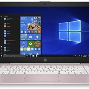 (Renewed) Newest HP Stream 14 inches HD (1366×768) Display, Intel Celeron N4000 Dual-Core Processor, 4GB RAM, 32GB eMMC, HDMI, WiFi, Webcam, Bluetooth, Win10 S, Rose Pink