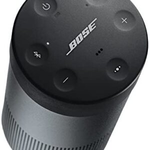 Bose SoundLink Revolve, Portable Bluetooth Speaker (with 360 Wireless Surround Sound), Triple Black