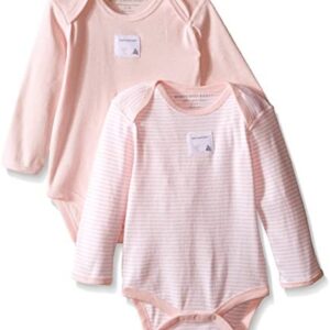 Burt’s Bees Baby – Unisex Baby Bodysuits, 2-Pack Organic Cotton Short & Long Sleeve One-Pieces