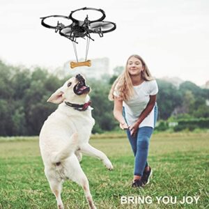 Drones with Camera-DBPOWER U818A Discovery FPV 720P HD WiFi Camera Drone,RC Quadcopters UAV for Beginners & Kids/Adults with 2 Batteries,Altitude Hold,Headless Mode,3D Flips,One Key Take Off/Landing