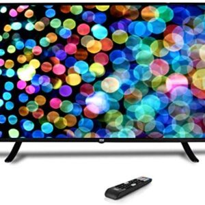 50” 1080p HDTV LED Television – Hi Res Widescreen Monitor Ultra HD TV with HDMI, RCA Input, Audio Streaming, Headphones, Stereo Speaker, Mounts on Wall, Works w/Mac PC, Includes Remote Control – Pyle