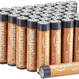 AmazonBasics AAA 1.5 Volt Performance Alkaline Batteries – Pack of 36