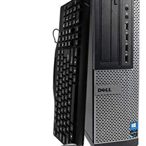 (Renewed) Dell Optiplex 990 Desktop Computer Package – Intel Quad Core i5 3.1-GHz, 16GB RAM, 2 TB, DVD-RW Drive, 20 Inch LCD Monitor, Keyboard, Mouse, WiFi, Bluetooth, Windows 10