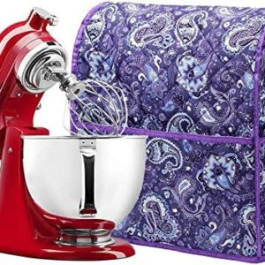 6-8 Quart Stand Mixer Cover, Dust Cover with Pockets Compatible with KitchenAid Mixers, Sunbeam Mixers, Cuisinart Mixers, Kitchen & Dining Small Appliance Dust Cover,TFC763