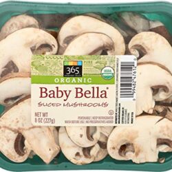 365 Everyday Value, Organic Baby Bella Sliced Mushrooms, 8 oz