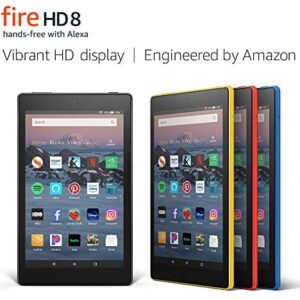 Fire HD 8 Tablet (8″ HD Display, 16 GB) – Yellow (Previous Generation – 8th)
