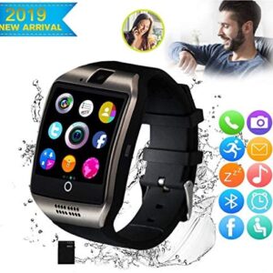 CNPGD [U.S. Office & Warranty Smart Watch] All-in-1 Weather Proof Smartwatch Watch Cell Phone for Android, Samsung, Galaxy Note, Nexus, HTC, Sony (Black, M)