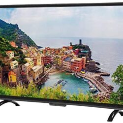 43Inch Smart TV, Large Curved Screen 3000R Curvature 4K HDR HD TV Network Version 1920×1200 Ultra-Narrow Border TV, Support Wired and Wireless(110V US)