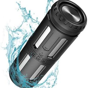 Bluetooth Speakers Waterproof IPX67 Portable Speaker Loud Stereo Sound, 30 Hours Playtime, Enhanced Bass, Built-in Mic, Dustproof, Shockproof, HandsFree Calls, 5200mAh Powerbank for Party, Camping