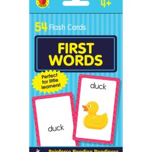 Carson Dellosa | First Words Flash Cards | Phonics, Preschool, 54ct