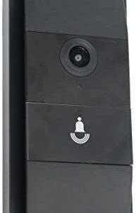 CTA Digital LT-Bell Wireless Smart Doorbell with 720P HD Video for iOS/Android Black