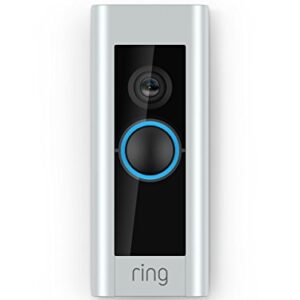 Certified Refurbished Ring Video Doorbell Pro, Works with Alexa (existing doorbell wiring required)