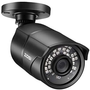 ZOSI 2.0MP HD 1080p 1920TVL Security Camera Outdoor Indoor (Hybrid 4-in-1 HD-CVI/TVI/AHD/960H Analog CVBS),36PCS LEDs,120ft Night Vision, 90° View Angle, Weatherproof Surveillance CCTV Bullet Camera
