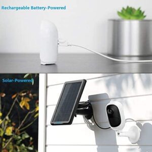 REOLINK Outdoor Security Camera Rechargeable Battery 1080P Wireless Surveillance Support Cloud Google Assistant Night Vision PIR Motion Detection SD Slot | Argus Pro with Solar Panel