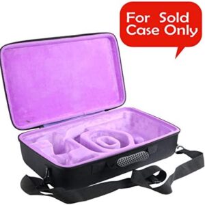 Khanka Hard Travel Case Replacement for Oculus Quest All-in-one VR Gaming Headset (Inside Purple)