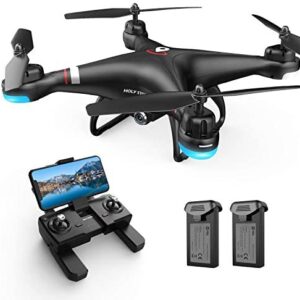 Holy Stone HS110G GPS FPV Drone with 1080P HD Live Video Camera for Adults and Kids, RC Quadcopter with GPS Auto Return Home, Auto Hover and Follow Me Mode, Long Flight Time, Easy to Fly for Beginners
