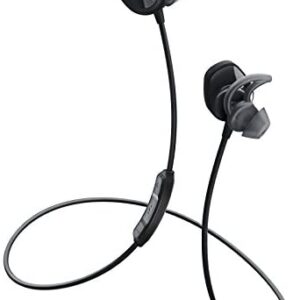 Bose SoundSport, Wireless Earbuds, (Sweatproof Bluetooth Headphones for Running and Sports), Black