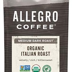 Allegro Coffee, Organic, Italian Roast, Whole Bean, 12 oz