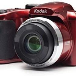 Kodak PIXPRO Astro Zoom AZ252-RD 16MP Digital Camera with 25X Optical Zoom and 3″ LCD (Red)