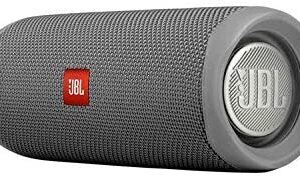 JBL FLIP 5 – Waterproof Portable Bluetooth Speaker – Gray (New Model)