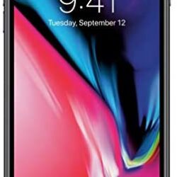 Apple iPhone 8 Plus, 64GB, Space Gray – For AT&T / T-Mobile (Renewed)