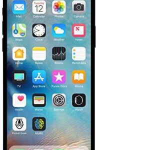 Apple iPhone X, 64GB, Silver – Fully Unlocked (Renewed)