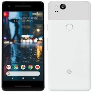 Google Pixel 2, 64GB, Clearly White, GSM Unlocked Android Smartphone, 5″ OLED Display, Fingerprint, 12.2MP+ 8MP Cameras (Renewed)
