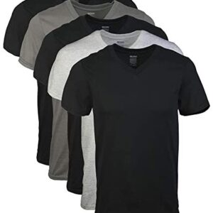 Gildan Men’s Assorted V-Neck T-Shirts Multipack