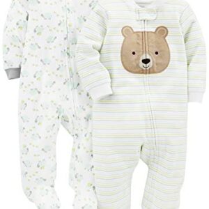 Simple Joys by Carter’s Baby 2-Pack Cotton Footed Sleep and Play