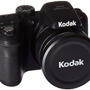 Kodak PIXPRO Astro Zoom AZ401-BK 16MP Digital Camera with 40X Optical Zoom and 3″ LCD (Black)