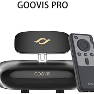 GOOVIS Pro VR Headset with D3 Controller,3D Theater Goggles,Support 4K blu-ray Player Sony 1920x1080x2 HD Screen 4K VR FPV,Compatible with Set-top Box DJI Drones PS4 Xbox PC Nintendo Smart Phone