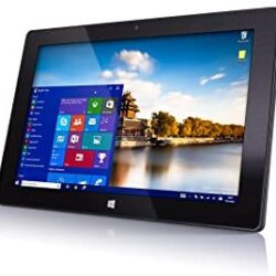 10″ Windows 10 Fusion5 Ultra Slim Windows Tablet PC- (4GB RAM, USB 3.0, Intel, 5MP and 2MP Cameras, Windows 10 S Tablet PC) (64GB)