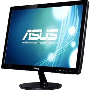 ASUS VS197D-P 18.5in WXGA 1366×768 VGA Back-lit LED Monitor (Renewed)