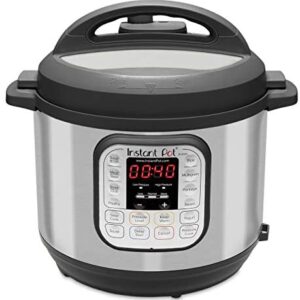 Instant Pot Duo 7-in-1 Electric Pressure Cooker, Slow Cooker, Rice Cooker, Steamer, Saute, Yogurt Maker, and Warmer, 6 Quart, 14 One-Touch Programs