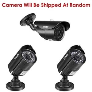 ZOSI 4PK 1920TVL 1080P Security Camera 3.6mm Lens 24 IR-LEDs 2.0MP CCTV Camera Home Security Day/Night Waterproof Camera for 720P / 1080N / 1080P/5MP/4K Analog DVR Systems
