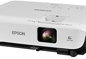 Epson VS250 SVGA 3,200 Lumens Color Brightness (Color Light Output) 3,200 Lumens White Brightness (White Light Output) HDMI 3LCD Projector