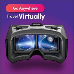 MERGE VR Headset – Augmented Reality and Virtual Reality Headset, Play Educational Games and Watch 360 Degree Videos, STEM Toy for Classroom and Home, Works with iPhone and Android (Moon Grey)