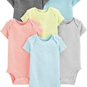 Simple Joys by Carter’s Baby 6-Pack Short-Sleeve Bodysuit