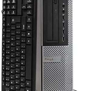 (Renewed) Dell Optiplex 7010 Business Desktop Computer (Intel Quad Core i5-3470 3.2GHz, 16GB RAM, 2TB HDD, USB 3.0, DVDRW, Windows 10 Professional)