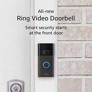 All-new Ring Video Doorbell (2nd Gen) – 1080p HD video, improved motion detection, easy installation – Venetian Bronze