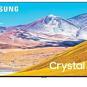 SAMSUNG 65-inch Class Crystal UHD TU-8000 Series – 4K UHD HDR Smart TV with Alexa Built-in (UN65TU8000FXZA, 2020 Model)