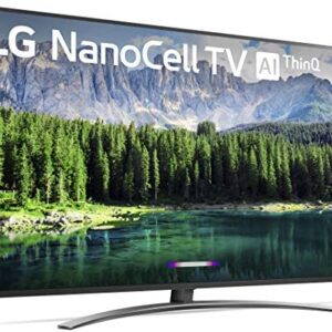 LG Nano 8 Series 75SM8670PUA TV, 75″ 4K UHD Smart LED NanoCell, 2019 model
