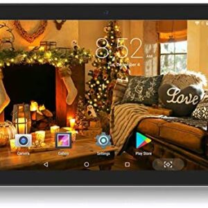 10 inch Android Tablet 4GB RAM 64GB ROM Octa Core with Dual Sim Card Slots – YELLYOUTH 3G Unlocked GSM Phone Tablets with WiFi Bluetooth GPS (Black)