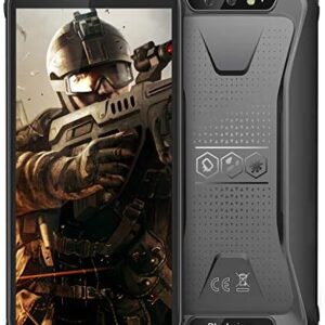 Rugged Cell Phone Unlocked, Blackview BV5500 GSM IP68 Waterproof Smartphone, Android 8.1 3G Dual SIM 5.5inches Quad Core 2GB+16GB,4400mAh Battery [MIL-STD 810G] [Facial ID] Mobile Phones,Black
