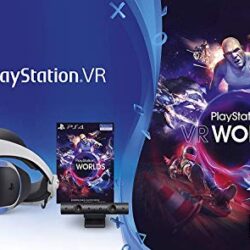 PS4 – PlayStation VR Brille V2 + VR Worlds (VR-Brille I Virtual Reality)